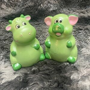 Vintage tiny Coin Bank: Nursery Decor